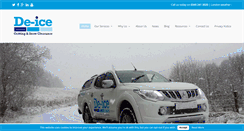 Desktop Screenshot of de-ice.co.uk